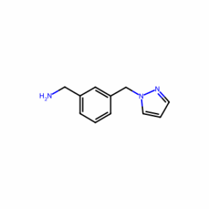 (3-((1H-Pyrazol-1-yl)methyl)phenyl)methanamine