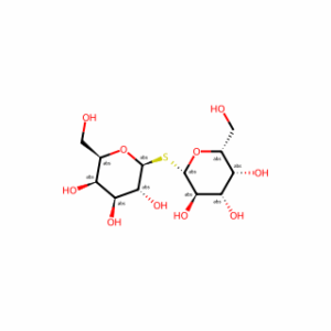 (2R,3R,4S,5R)-2-(hydroxymethyl)-6-{[(2S,3R,4S,5R,6R)-3,4,5-trihydroxy-6-(hydroxymethyl)oxan-2-yl]sulfanyl}oxane-3,4,5-triol