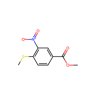 Methyl 4-(methylthio)-3-nitrobenzoate
