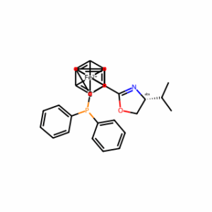 (R,R)-[2-(4′-i-Propyloxazolin-2′-yl)ferrocenyl]diphenylphosphine