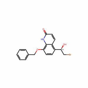 (R)-8-(Benzyloxy)-5-(2-bromo-1-hydroxyethyl)quinolin-2(1H)-one