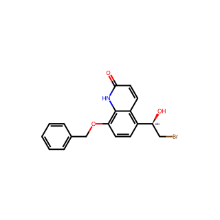 (R)-8-(Benzyloxy)-5-(2-bromo-1-hydroxyethyl)quinolin-2(1H)-one