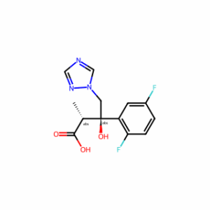(2R,3R)-3-(2,5-Difluorophenyl)-3-hydroxy-2-methyl-4-(1H-1,2,4-triazol-1-yl)butanoic acid