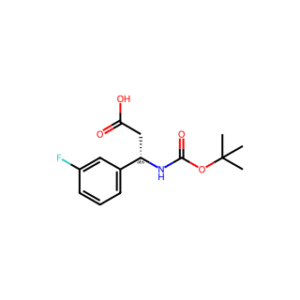 (S)-3-((tert-Butoxycarbonyl)amino)-3-(3-fluorophenyl)propanoic acid