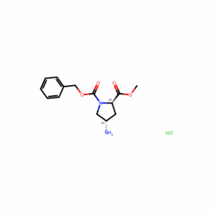(2R,4S)-4-AMINO-1-CBZ-PYRROLIDINE-2-CARBOXYLIC ACID METHYL ESTER-HCl