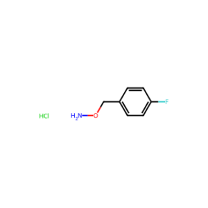 Hydroxylamine, O-[(4-fluorophenyl)methyl]-, hydrochloride (1:1)