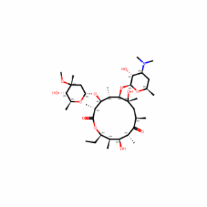 (3R,4S,5S,6R,7R,9R,11R,12S,13R,14R)-6-(((2S,3R,4S,6R)-4-(dimethylamino)-3-hydroxy-6-methyltetrahydro-2H-pyran-2-yl)oxy)-14-ethyl-7,12-dihydroxy-4-(((2R,4R,5S,6S)-5-hydroxy-4-methoxy-4,6-dimethyltetrahydro-2H-pyran-2-yl)oxy)-3,5,7,9,11,13-hexamethyloxacycl