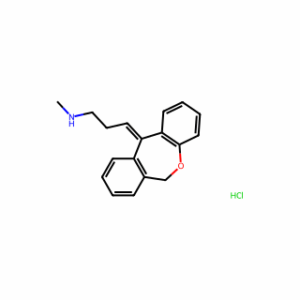 (E)-3-(Dibenzo[b,e]oxepin-11(6H)-ylidene)-N-methylpropan-1-amine hydrochloride (Doxepin Impurity)