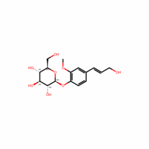 (2R,3S,4S,5R,6S)-2-(Hydroxymethyl)-6-(4-((E)-3-hydroxyprop-1-en-1-yl)-2-methoxyphenoxy)tetrahydro-2H-pyran-3,4,5-triol