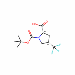 (2S,4S)-1-(tert-Butoxycarbonyl)-4-(trifluoromethyl)pyrrolidine-2-carboxylic acid