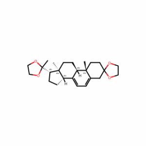 (9R,10S,13S,14R,17S)-10,13-Dimethyl-17-(2-methyl-1,3-dioxolan-2-yl)-1,2,4,9,10,11,12,13,14,15,16,17-dodecahydrospiro[cyclopenta[a]phenanthrene-3,2′-[1,3]dioxolane]