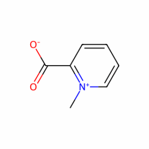 Pyridinium, 2-carboxy-1-methyl-, inner salt