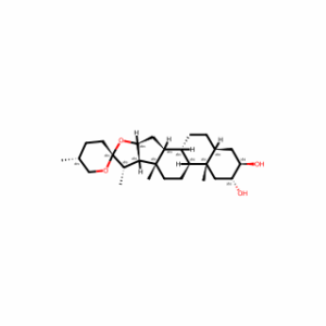 (2α,3β,5α,25R)-Spirostan-2,3-diol