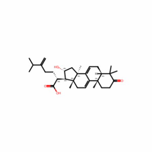 (16α)-16-Hydroxy-24-methylene-3-oxolanosta-7,9(11)-dien-21-oic acid