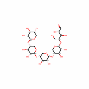 (2R,3R,4R)-4-(((2S,3R,4R,5R)-5-(((2S,3R,4R,5R)-5-(((2S,3R,4R,5R)-3,4-Dihydroxy-5-(((2S,3R,4S,5R)-3,4,5-trihydroxytetrahydro-2H-pyran-2-yl)oxy)tetrahydro-2H-pyran-2-yl)oxy)-3,4-dihydroxytetrahydro-2H-pyran-2-yl)oxy)-3,4-dihydroxytetrahydro-2H-pyran-2-yl)ox