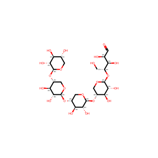 (2R,3R,4R)-4-(((2S,3R,4R,5R)-5-(((2S,3R,4R,5R)-5-(((2S,3R,4R,5R)-3,4-Dihydroxy-5-(((2S,3R,4S,5R)-3,4,5-trihydroxytetrahydro-2H-pyran-2-yl)oxy)tetrahydro-2H-pyran-2-yl)oxy)-3,4-dihydroxytetrahydro-2H-pyran-2-yl)oxy)-3,4-dihydroxytetrahydro-2H-pyran-2-yl)ox