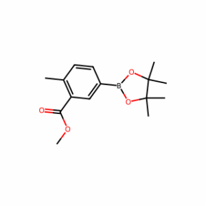 Methyl 2-methyl-5-(4,4,5,5-tetramethyl-1,3,2-dioxaborolan-2-yl)benzoate