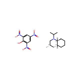 (3S,4aR,8aS)-1-Isopropyl-3-methyldecahydroquinoline--picric acid (1/1)