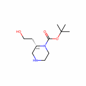 tert-Butyl 2-(2-hydroxyethyl)piperazine-1-carboxylate