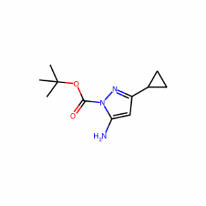 Tert-butyl 5-amino-3-cyclopropyl-1H-pyrazole-1-carboxylate