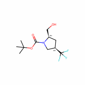tert-butyl (2R,4R)-2-(hydroxymethyl)-4-(trifluoromethyl)pyrrolidine-1-carboxylate