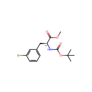 (S)-Methyl 3-(3-bromophenyl)-2-((tert-butoxycarbonyl)amino)propanoate