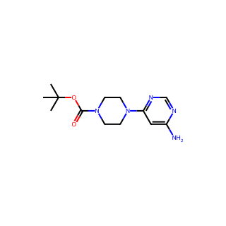 tert-Butyl 4-(6-aminopyrimidin-4-yl)piperazine-1-carboxylate