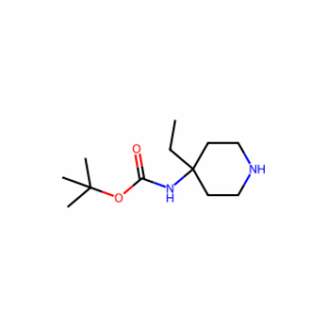 tert-Butyl (4-ethylpiperidin-4-yl)carbamate