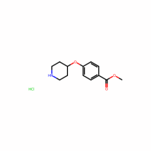 Methyl 4-(piperidin-4-yloxy)benzoate hydrochloride
