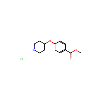 Methyl 4-(piperidin-4-yloxy)benzoate hydrochloride
