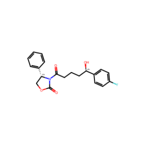 (S)-3-((R)-5-(4-Fluorophenyl)-5-hydroxypentanoyl)-4-phenyloxazolidin-2-one