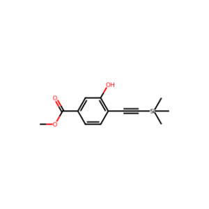 Methyl 3-hydroxy-4-((trimethylsilyl)ethynyl)benzoate