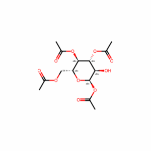 (2R,3R,4R,5R,6R)-6-(Acetoxymethyl)-3-hydroxytetrahydro-2H-pyran-2,4,5-triyl triacetate