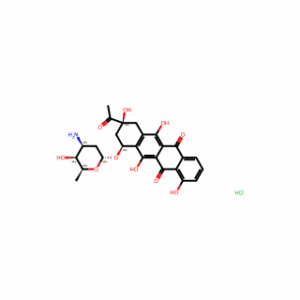 (8S,10S)-8-Acetyl-10-(((2R,4S,5S,6S)-4-amino-5-hydroxy-6-methyltetrahydro-2H-pyran-2-yl)oxy)-1,6,8,11-tetrahydroxy-7,8,9,10-tetrahydrotetracene-5,12-dione hydrochloride