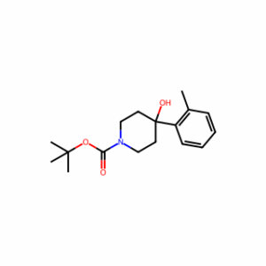 tert-butyl 4-hydroxy-4-(2-methylphenyl)piperidine-1-carboxylate
