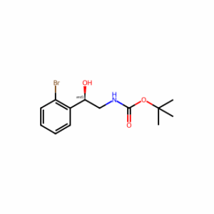 tert-butyl N-[2-(2-bromophenyl)-2-hydroxyethyl]carbamate