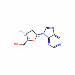 (2R,3S,5R)-2-(Hydroxymethyl)-5-(9H-purin-9-yl)tetrahydrofuran-3-ol