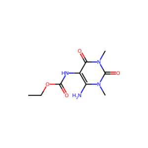 ethyl N-(6-amino-1,3-dimethyl-2,4-dioxo-1,2,3,4-tetrahydropyrimidin-5-yl)carbamate