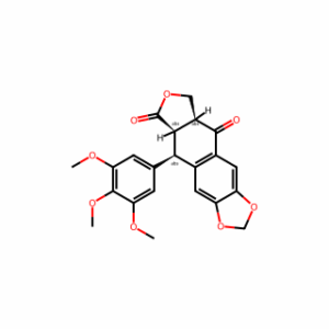(5aS,8aR,9R)-5a,6,8a,9-Tetrahydro-9-(3,4,5-trimethoxyphenyl)furo[3′,4′:6,7]naphtho[2,3-d]-1,3-dioxole-5,8-dione