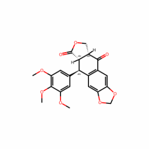 (5aR,8aS,9R)-5a,6,8a,9-Tetrahydro-9-(3,4,5-trimethoxyphenyl)furo[3′,4′:6,7]naphtho[2,3-d]-1,3-dioxole-5,8-dione