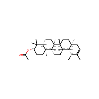 (3S,4aR,6aR,6bR,8aS,12S,12aR,12bR,14aR,14bR)-4,4,6a,6b,8a,11,12,14b-Octamethyl-1,2,3,4,4a,5,6,6a,6b,7,8,8a,9,12,12a,12b,13,14,14a,14b-icosahydropicen-3-yl acetate