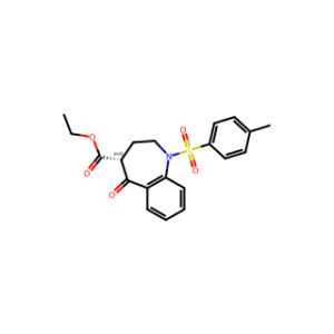 Ethyl 5-oxo-1-tosyl-2,3,4,5-tetrahydro-1H-benzo[b]azepine-4-carboxylate