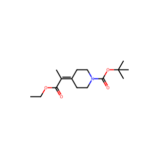 Tert-butyl 4-(1-ethoxy-1-oxopropan-2-ylidene)piperidine-1-carboxylate