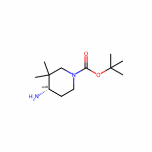 TERT-BUTYL 4-AMINO-3,3-DIMETHYLPIPERIDINE-1-CARBOXYLATE