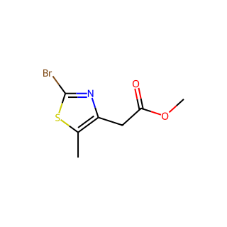 Methyl 2-(2-bromo-5-methylthiazol-4-yl)acetate