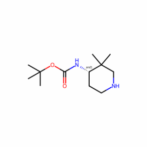 tert-Butyl (3,3-dimethylpiperidin-4-yl)carbamate