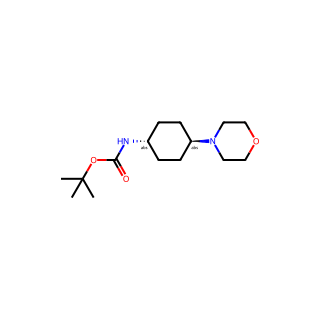 tert-Butyl (trans-4-morpholinocyclohexyl)carbamate