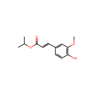 Isopropyl 3-(4-Hydroxy-3-Methoxyphenyl)Acrylate