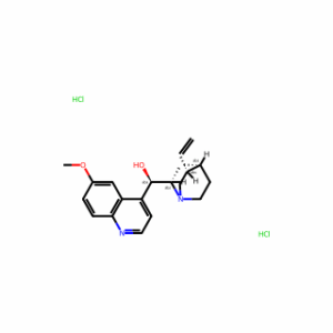 (R)-(6-Methoxyquinolin-4-yl)((1S,2S,4S,5R)-5-vinylquinuclidin-2-yl)methanol dihydrochloride