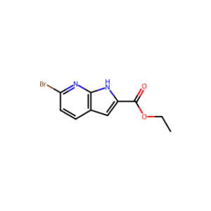 Ethyl 6-bromo-1H-pyrrolo[2,3-b]pyridine-2-carboxylate